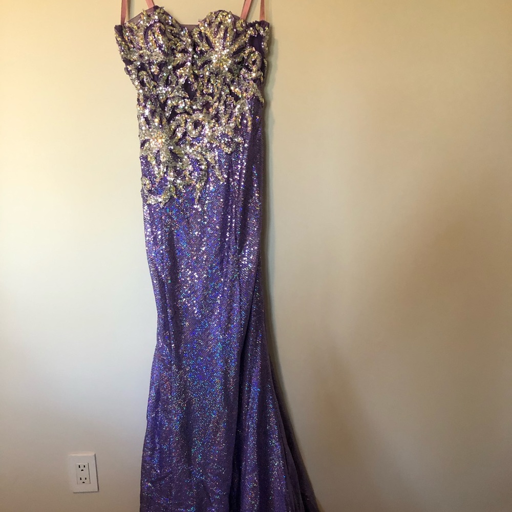 Sequin Gown